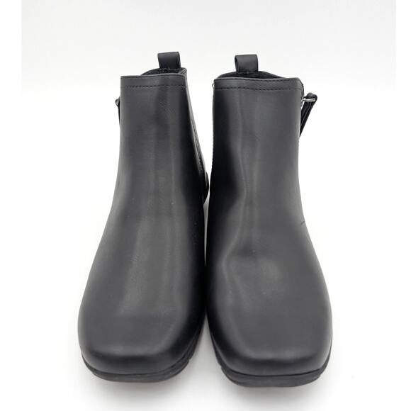 Easy Spirit Aleena Side Zip Wedge Booties Round Toe Women's Size US7 EU38 - Picture 2 of 8